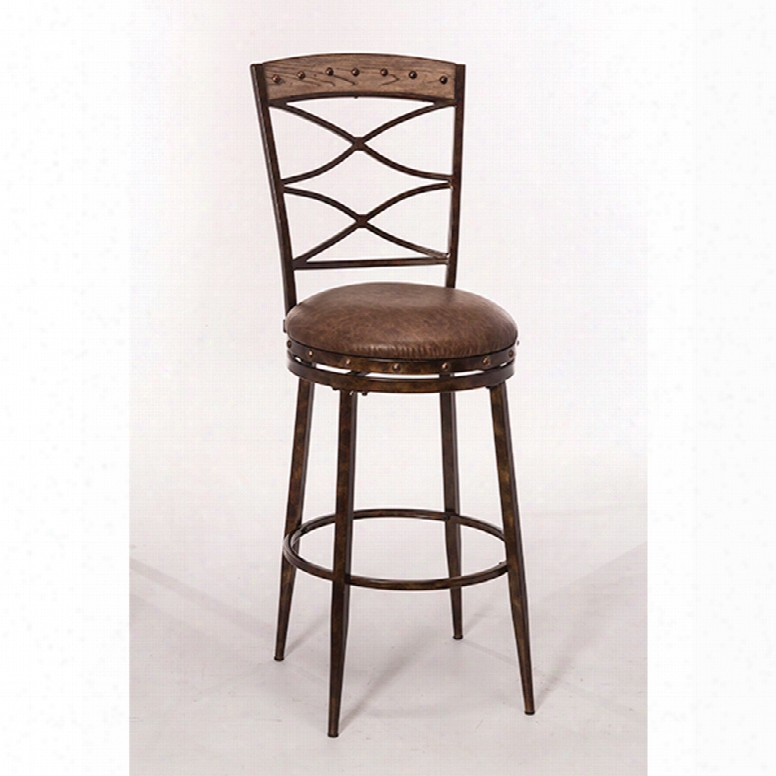 Hillsdale Furniture Emmons Swivel Bar Stool