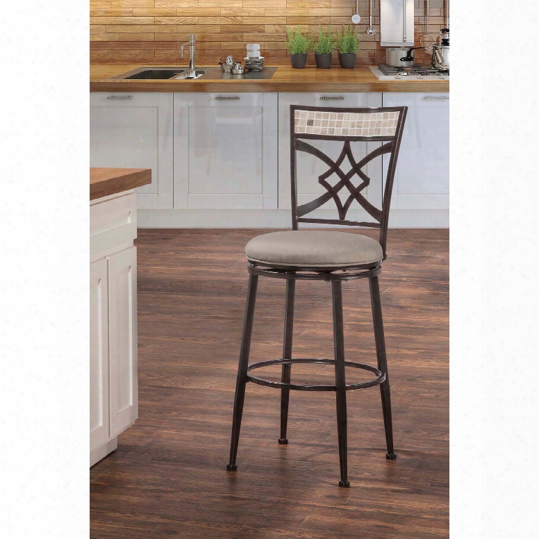 Hillsdale Furniture Halstead Indoor/outdoor Swivel Counter Stool