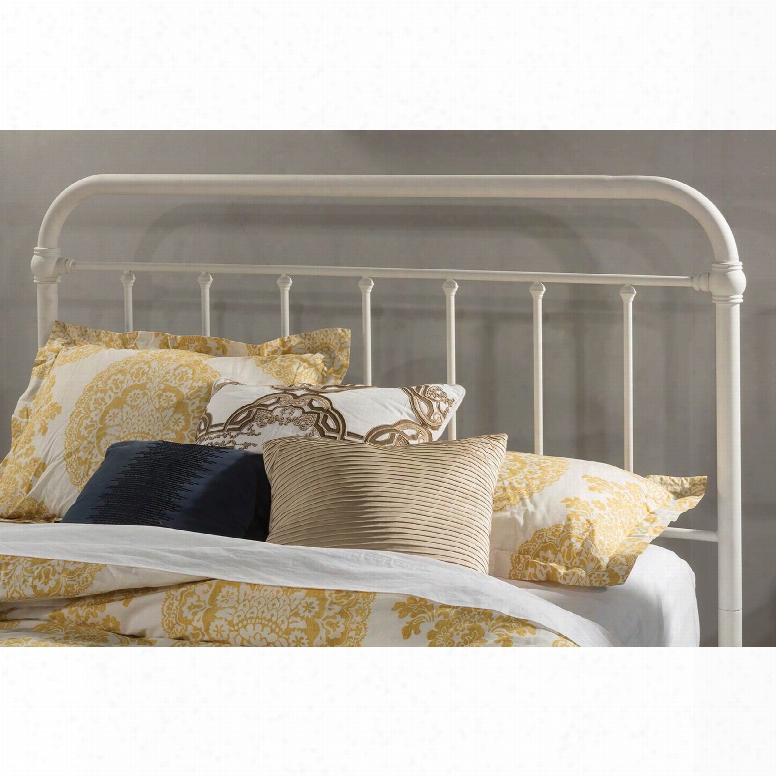 Hillsdale Furniture Kirkland Full/queen Headboard With Bed Frame In Soft White