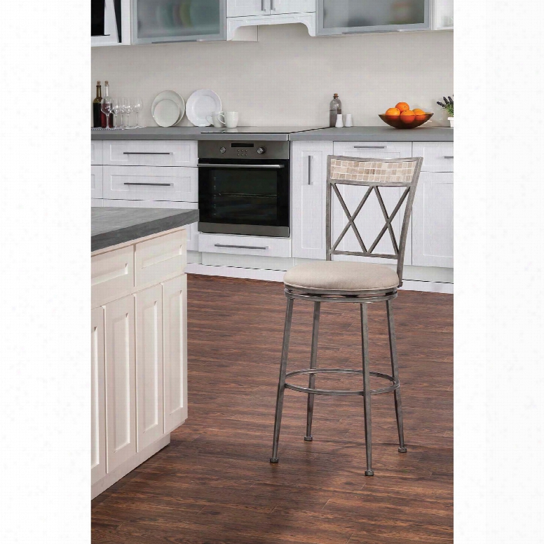 Hillsdale Furniture Milestone Indoor/outdoor Swivelcounter Stool