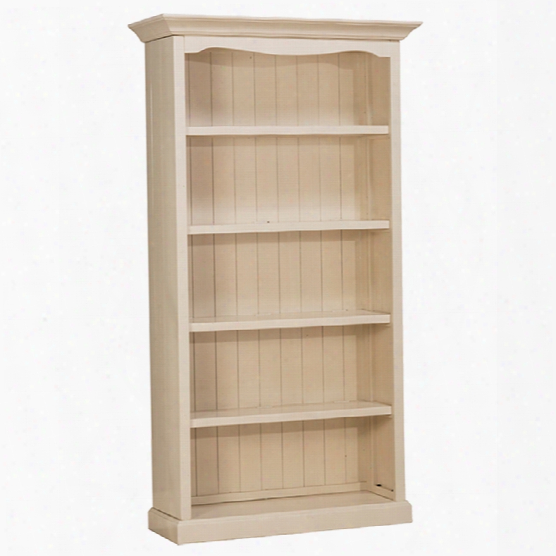 Hillsdale Furniture Tuscan Retreat Medium Bookcase In Country White