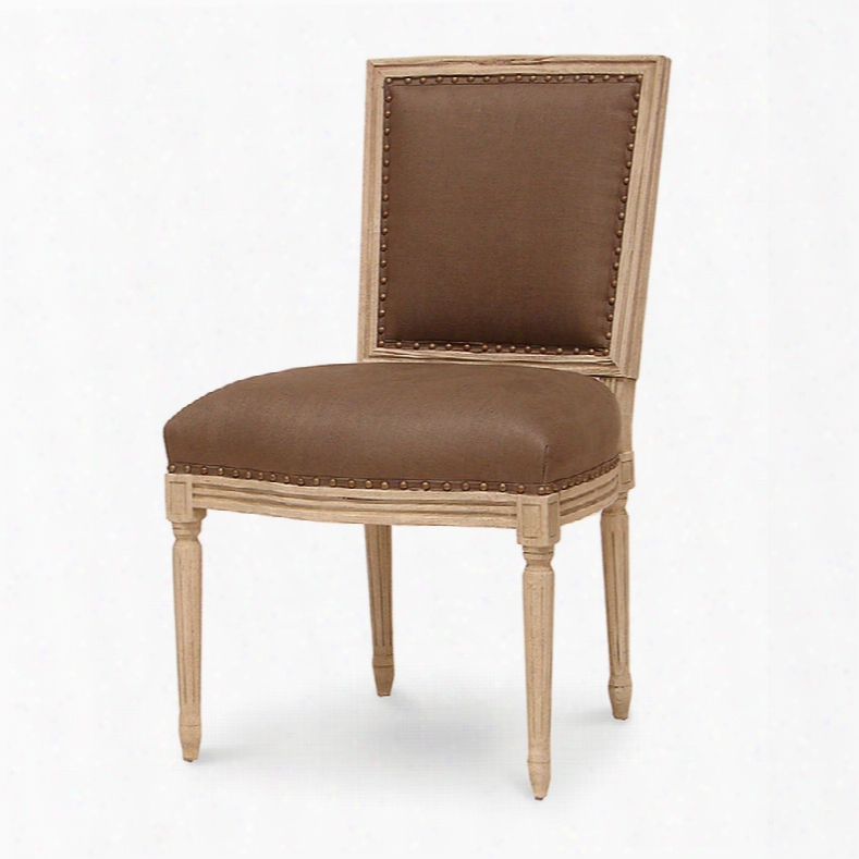 Palecek Lyon Distressed Square Back Side Chair Select - Set Of 2