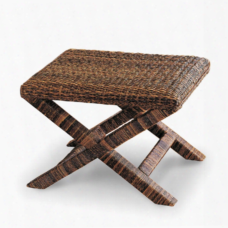 Palecek Serengeti Cross Stool