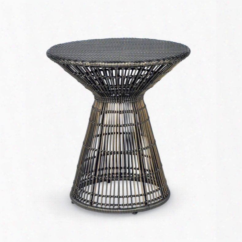 Palecek Verona Espresso Outdoor Side Table