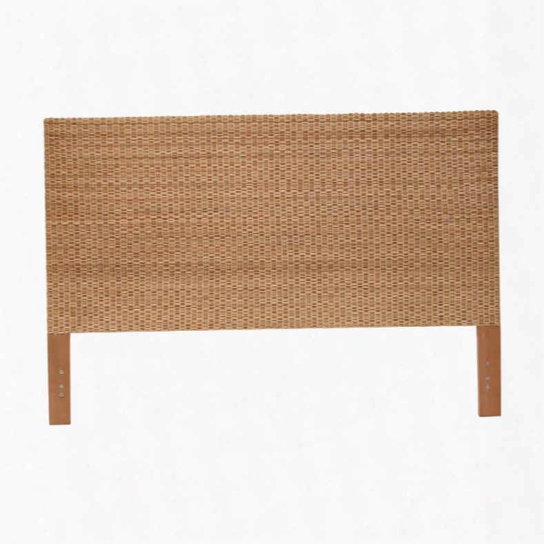 Palecek Woven Wicker Headboard, King