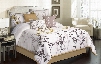 Hallmart Marianna 7 Piece King Comforter Set in Tan/Ivory