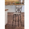 Hillsdale Furniture Halstead Indoor/Outdoor Swivel Counter Stool