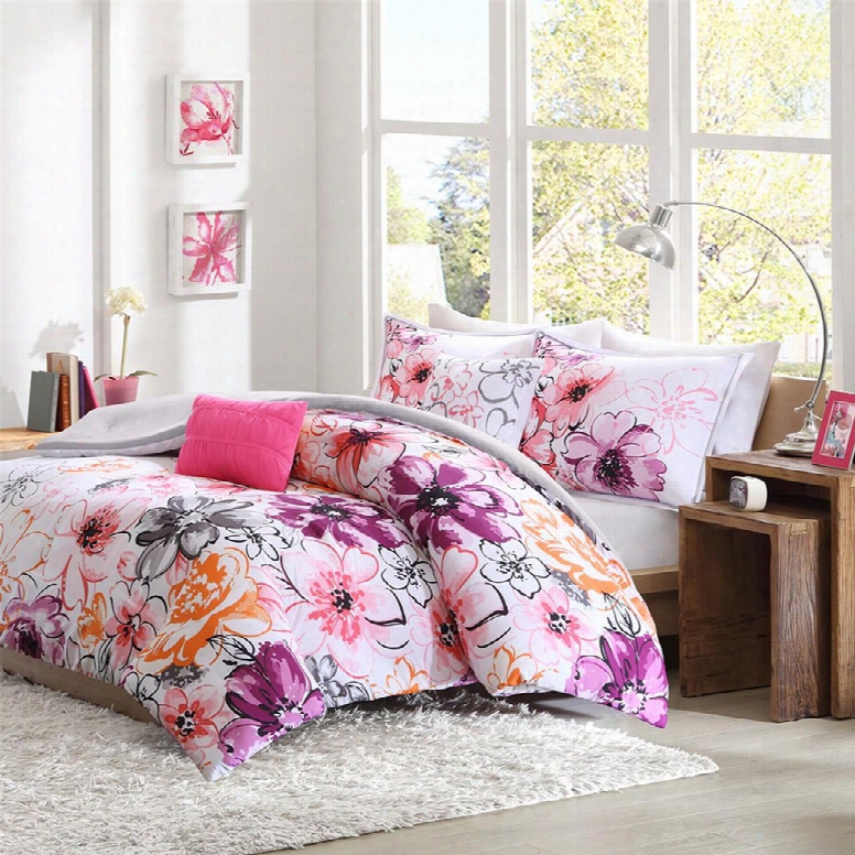 Intelligent Design Olivia Comforter/sham Set In Pink