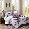 Madison Park Essentials Claremont Complete Bed and Sheet Set in Purple