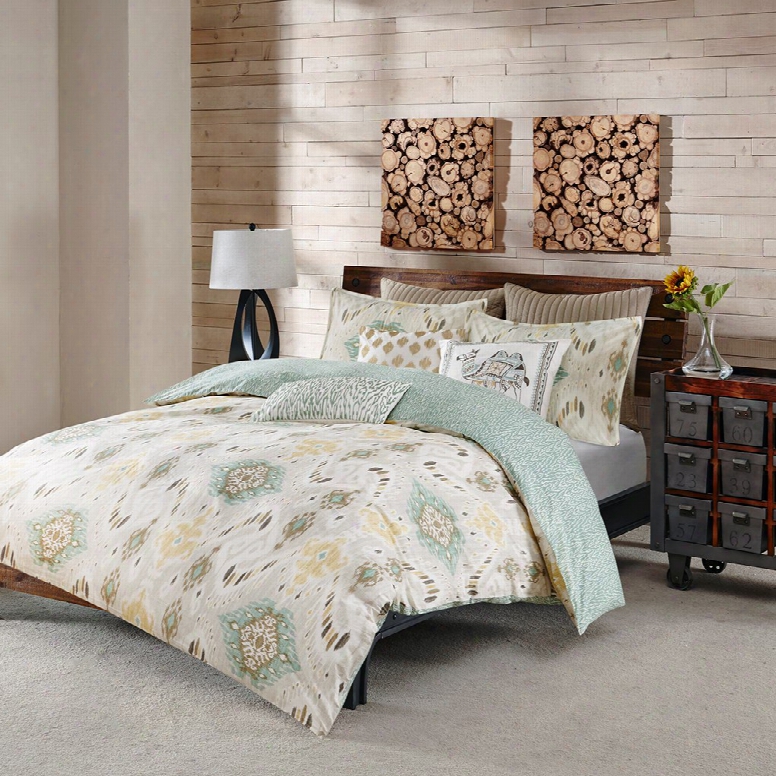 Ink & Ivy Nia 3 Piece Duvet Cover Mini Set