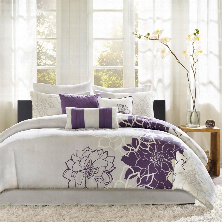 Madison Park Lola Printed Comforter Set