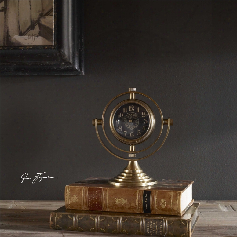 Uttermost Almonzo Table Clock