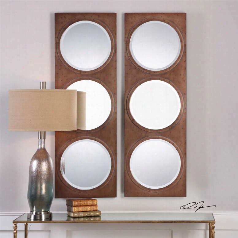 Uttermost Artelli Triple Round Mirror