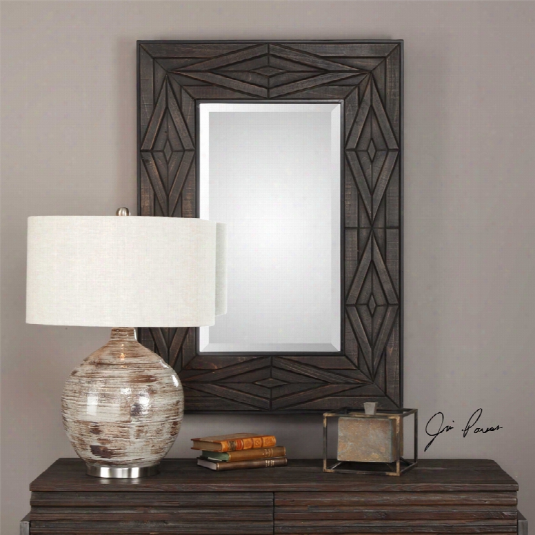 Uttermost Bolsena Solid Wood Mirror