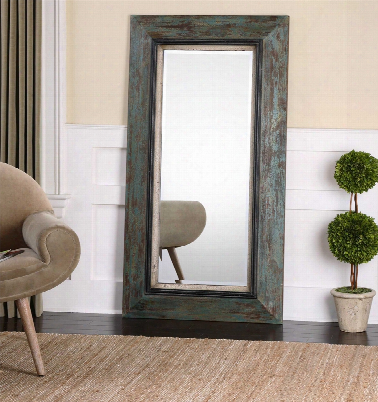 Uttermost Bronwen Distressed Leaner Mirror