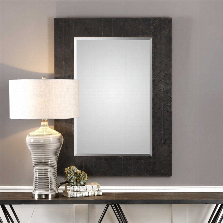 Utte Rmost Caprione Oxidized Mirror In Dark Copper