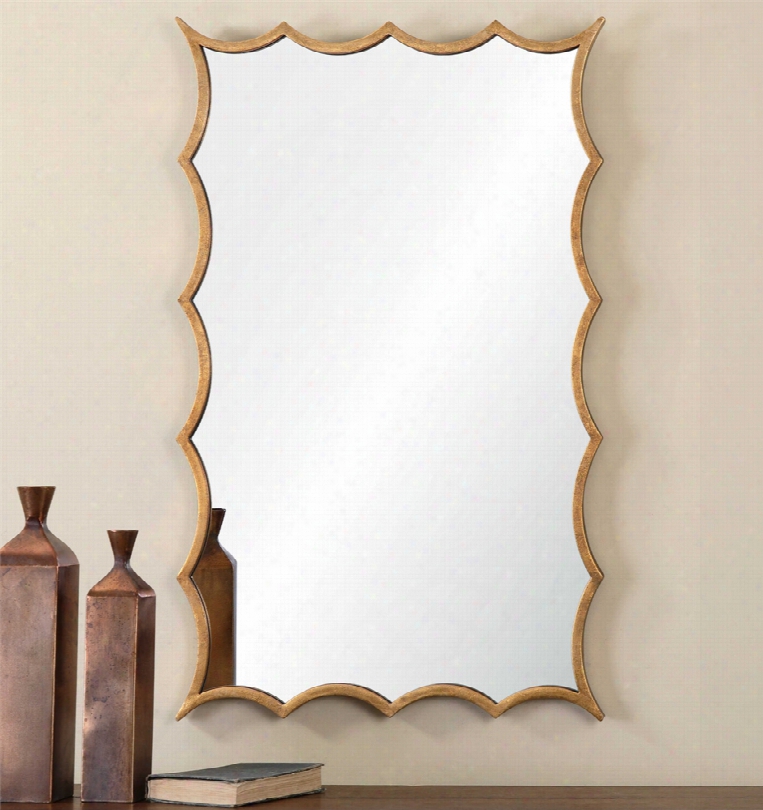 Uttermost Dareios Mirror In Gold