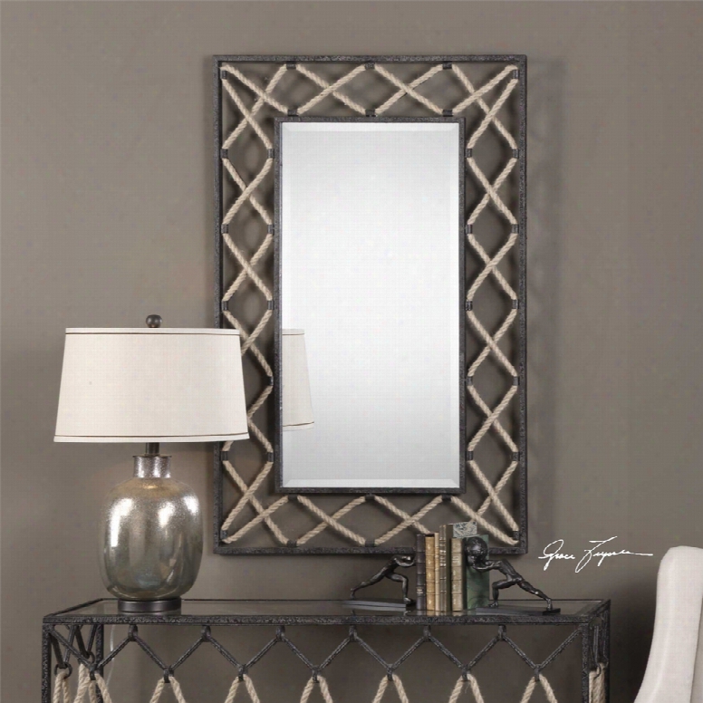 Uttermost Darya Nautical Rope Mirror