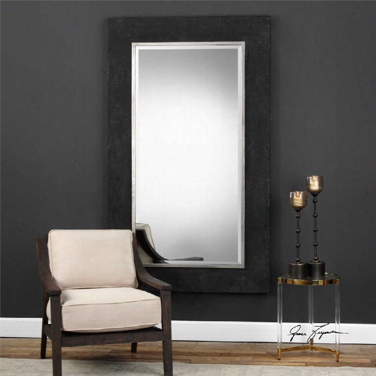 Uttermost Ferran Mirror In Textured Black