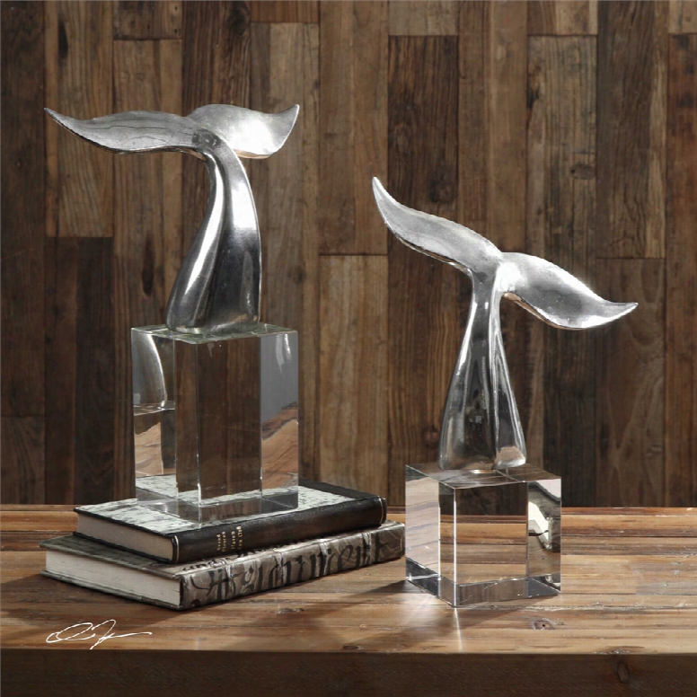 Uttermost Fluke Sculptures Set Of 2