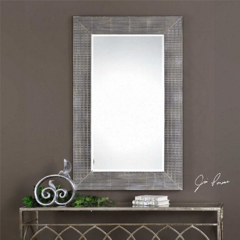 Uttermost Frazer Mirror In Stone Gray