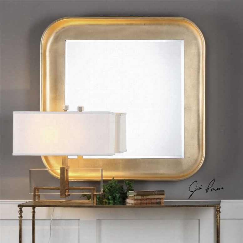 Uttermost Haemon Mirror In Metallic Gold