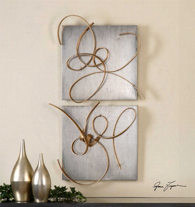 Uttermost Harmony Metal Wall Art Set Of 2