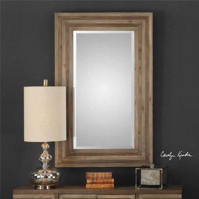 Uttermost Layton Wood Mirror