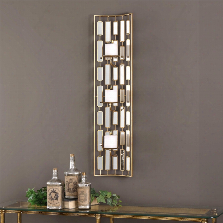 Uttermost L0ire Mirrored Wall Sconce