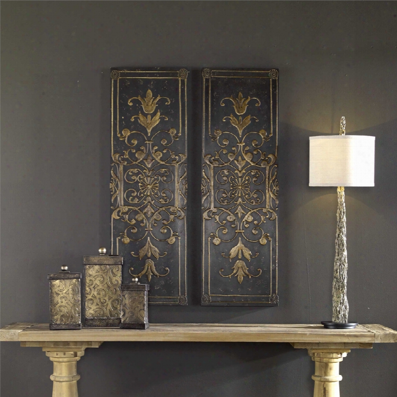 Uttermost Melani Decorative Panels Set Of 2