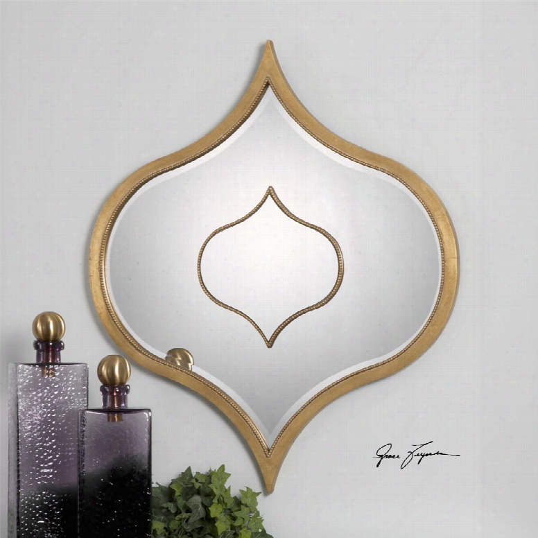 Uttermost Nadia Mirror In Gold