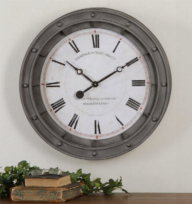 Uttermost Porthole Wall Clock
