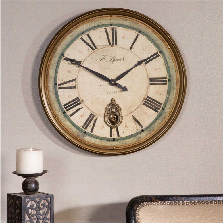 Uttermost Regency B. Rossiter Clock