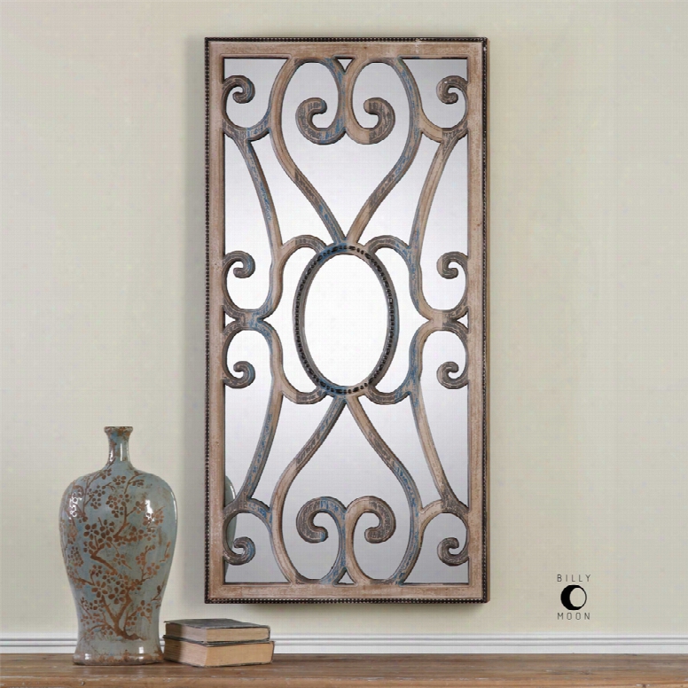 Uttermost Rosalind Carved Wooden Frame Mirror