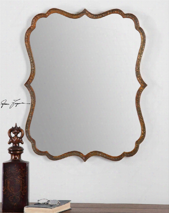 Uttermost Spadola Mirror In Copper