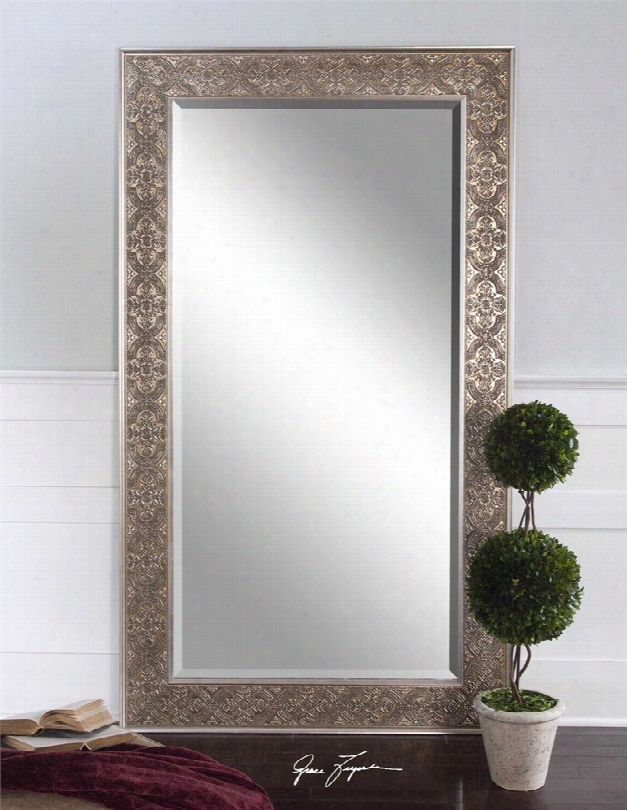 Uttermost Villata Mirror In Antique Silver