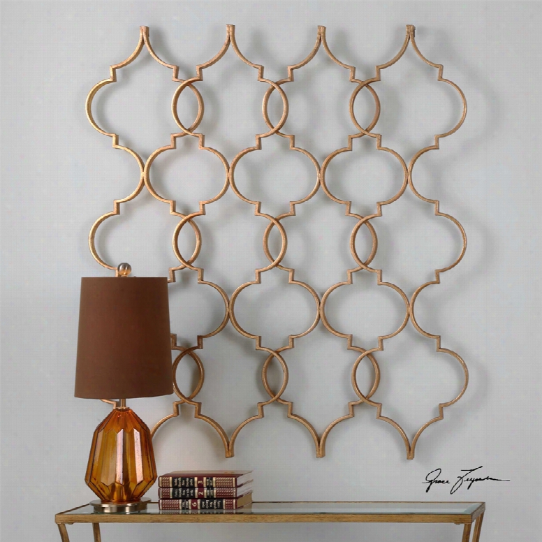 Uttermost Zakaria Wall Art In Gold