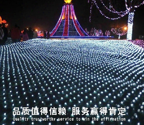 10m * 8m 26600 Led Net Light Net Light Courtyard Park Landscape Lights Waterproof Curtain Lights Led Lights Series