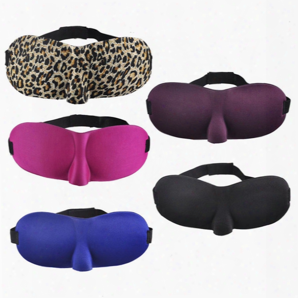 3d Eye Mask Sponge Shade Nap Cover Blindfold Mask Eyeshade Sleep Masks For Sleeping Trave Vs Silk Eye Masks Free Shipping