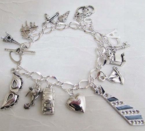 8pcs You Are My More My Love, My Life - 50 Fifty Shades Of Grey Ana&#039;s Charm Bracelet