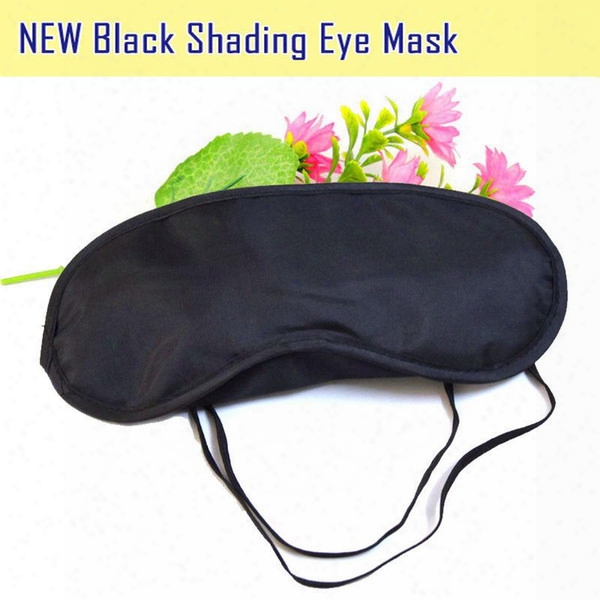 Black Sleeping Eye Mask Travel Eye Mask Sleep Sleeping Shade Cover Nap Light Soft Rest Blindfold 500pcs