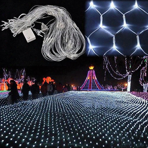 Curtain Lights Christmas Lights 1.5*1.5m 3*2m 6*4m 8*10m Led Lights C Hristmas Ornament Lamp Flash Colored Fairy Wedding Decor Outdoor Light