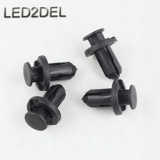 Front Rear Bumper Hood Fender Splash Guard Retainer Clips Fasteners For Honda Auto Car Bumper Cover Push Type Blind Rivet