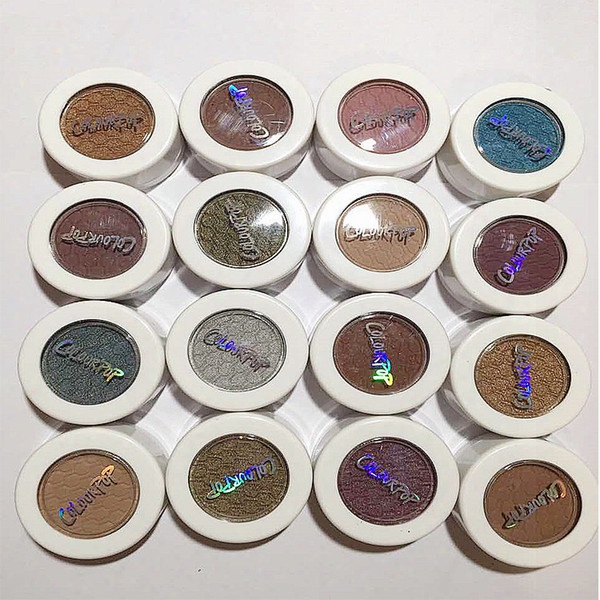 Hot Brand New Colourpop Single Eyeshadow Pigments 26 Shades Matte Shimmer Colorpop Eye Highlighting Contouring Pigmentation Makeup Free Dhl