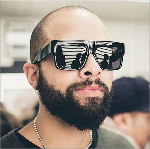 Hot Square Black Sunglasses Men Uv400 Lens Cool Sun Glasses For Men 2017 Fashion Shades Oculos Male Brand Designer Lunette