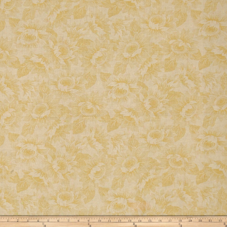 Kaufman Shades Of The Season Blender Yellow Fabric