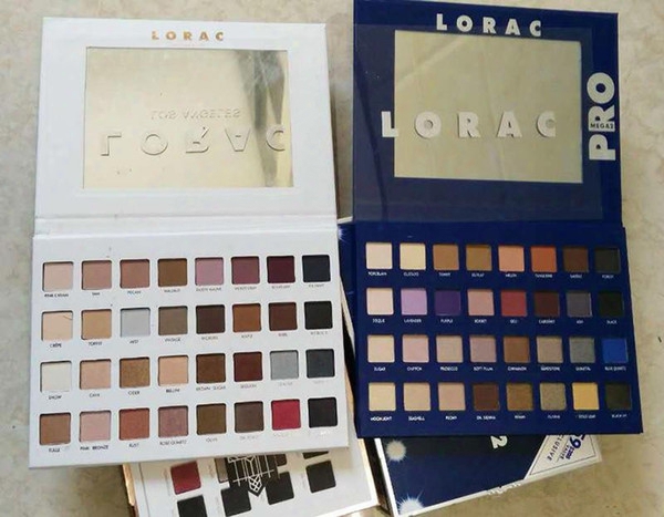 Lorac Mega Pro Palette 2/3 Los Angeles Limited Edition Eyesahdow Palette 32 Shades Vs Shimmer & Matte Eye Shadow  Palette