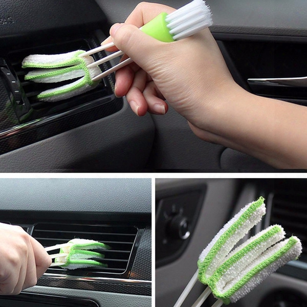 Microfiber Cleaninng Brush For Air-condition Blinds Duster Car Care Tools Computer Detailing Cleaner Tool Washer