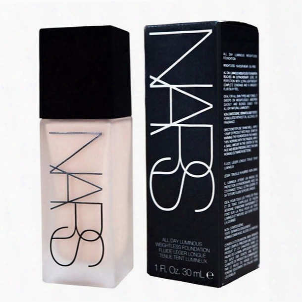 Nars All Day Luminous Weightless Foundation Liquid Various Shades 30ml Nars Makeup Face Concealer Vs Younique Touch Makeup Cover