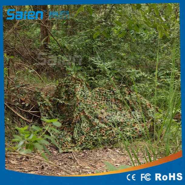 Repaired 2 X 4m Hunting Camping Camouflage Net Desert Woodland Blinds Camo Netting Mesh Birdwatching Jungle Camouflage Netting